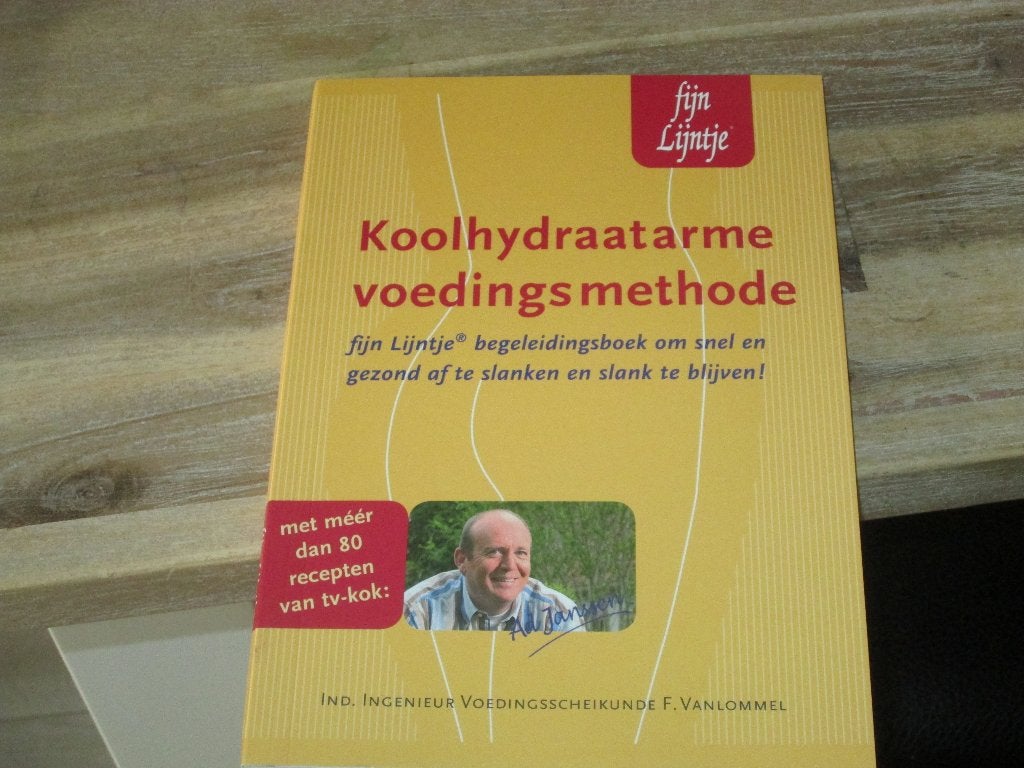 Fijn Lijntje Koolhydraatarme Voedingsmethode Boek, Dieet en Voeding, Nieuw, Ophalen of Verzenden, F. Vanlommel