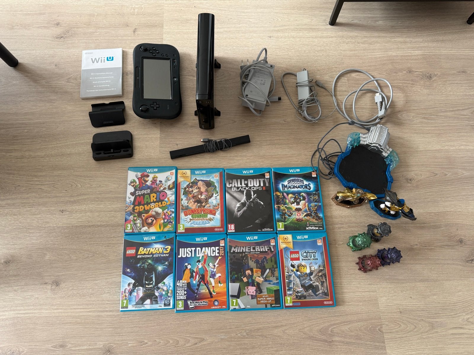 Nintendo Wii U set!, Ophalen of Verzenden, Zo goed als nieuw, Met 1 controller, Met games