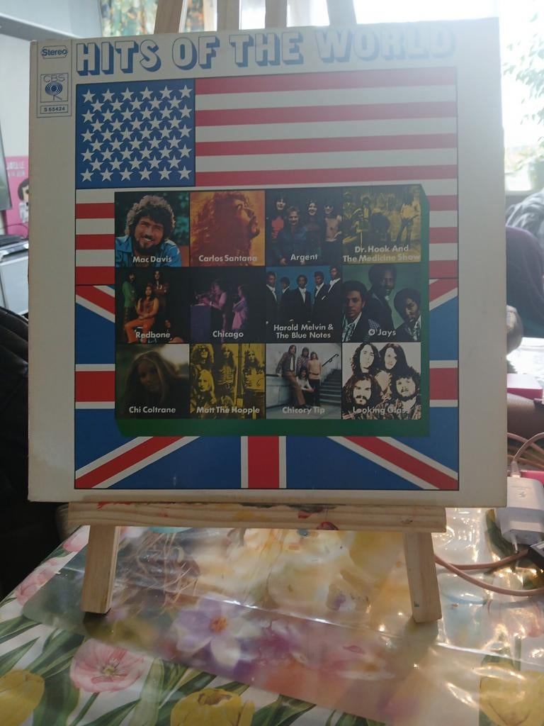 Hits of the World LP - Diverse Artiesten (CBS 860424), Complilatie, Ophalen of Verzenden, Gebruikt, 12 inch