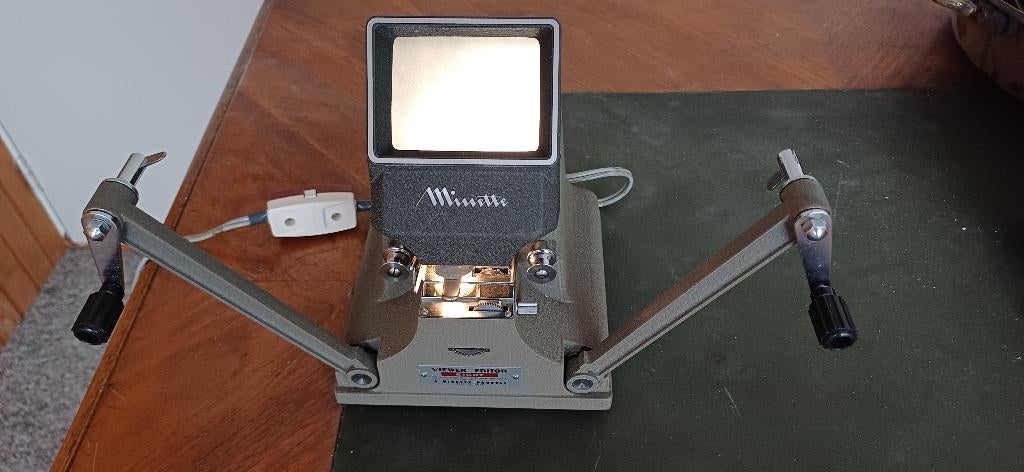 Vintage Minette 8 mm-film Viewer/Editor M-1, Ophalen, 1960 tot 1980, Projector