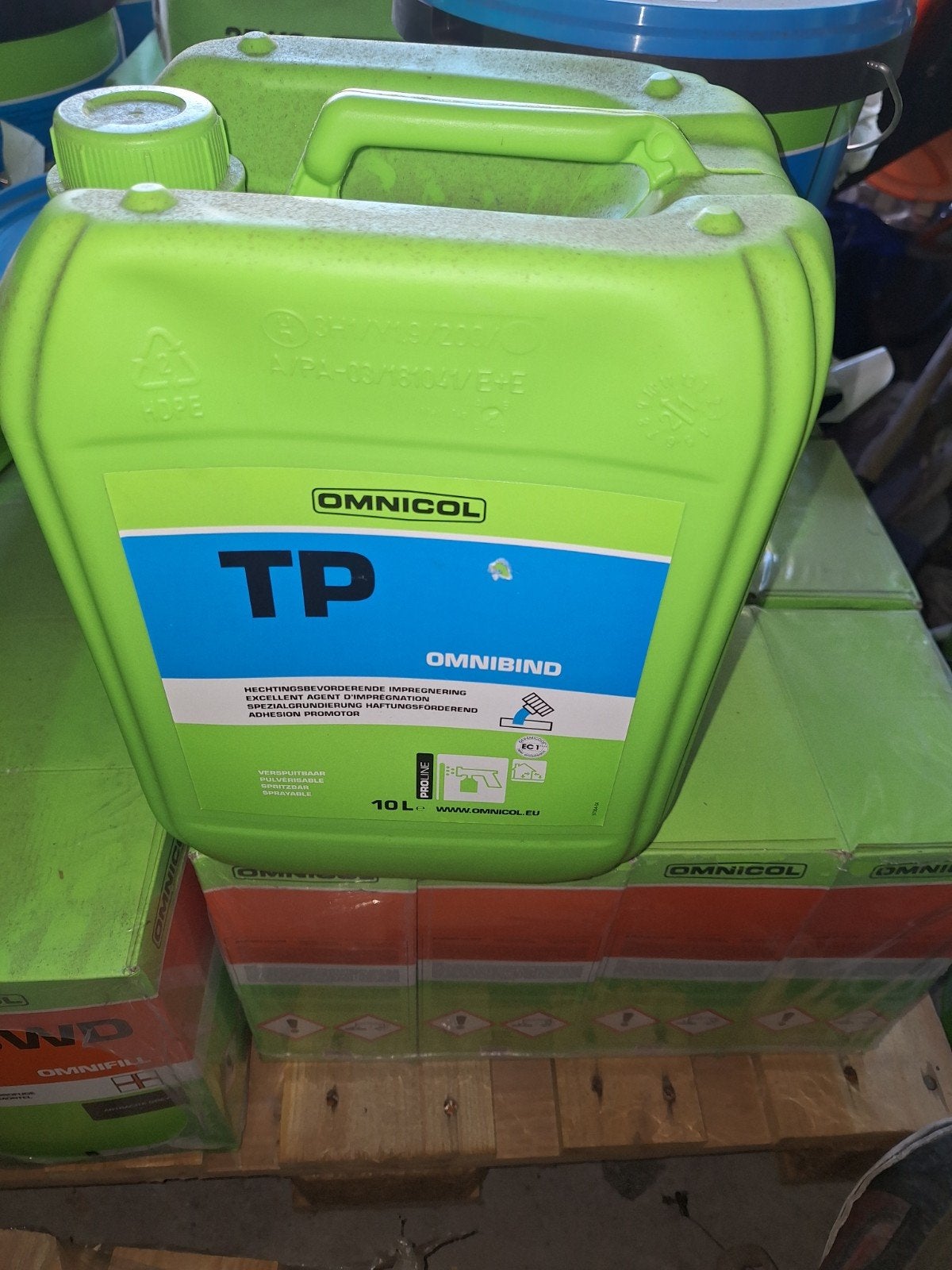 Omnicol TP dispersie primer, voorstrijk 10L - Nieuw, Doe-het-zelf en Verbouw, Ophalen of Verzenden, Nieuw, Toilet