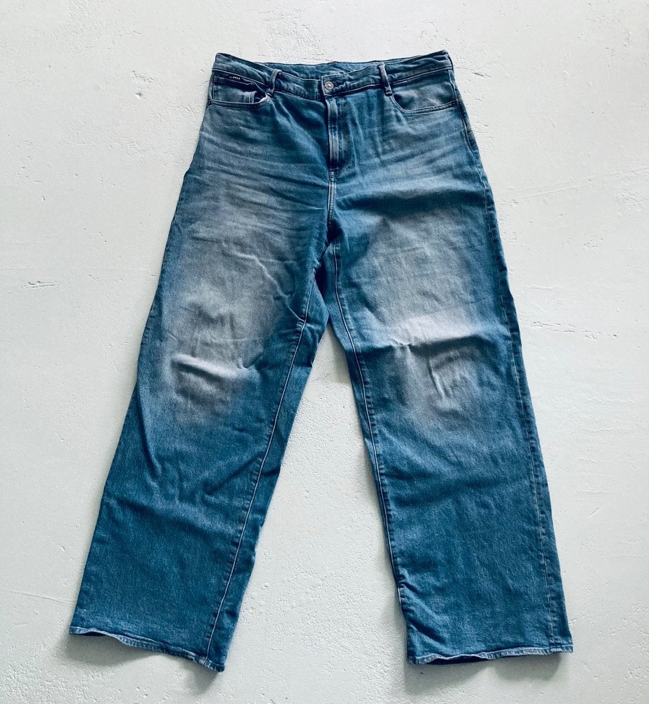 G-star DECK 2.0 High Loose maat 33/32, Kleding | Dames, Broeken en Pantalons, Blauw, Maat 42/44 (L), Ophalen of Verzenden, Zo goed als nieuw