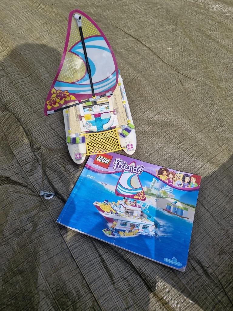 lego friends boot / catamaran, Ophalen, Lego, Friends, Complete set
