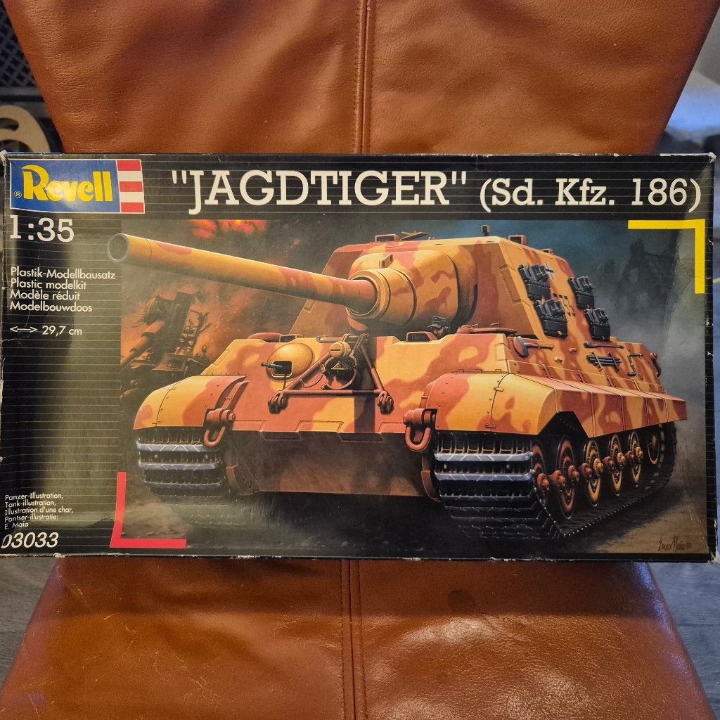 1:35 Jagdtiger Sd.Kfz. 186, Tank, Nieuw, Ophalen of Verzenden, 1:32 tot 1:50