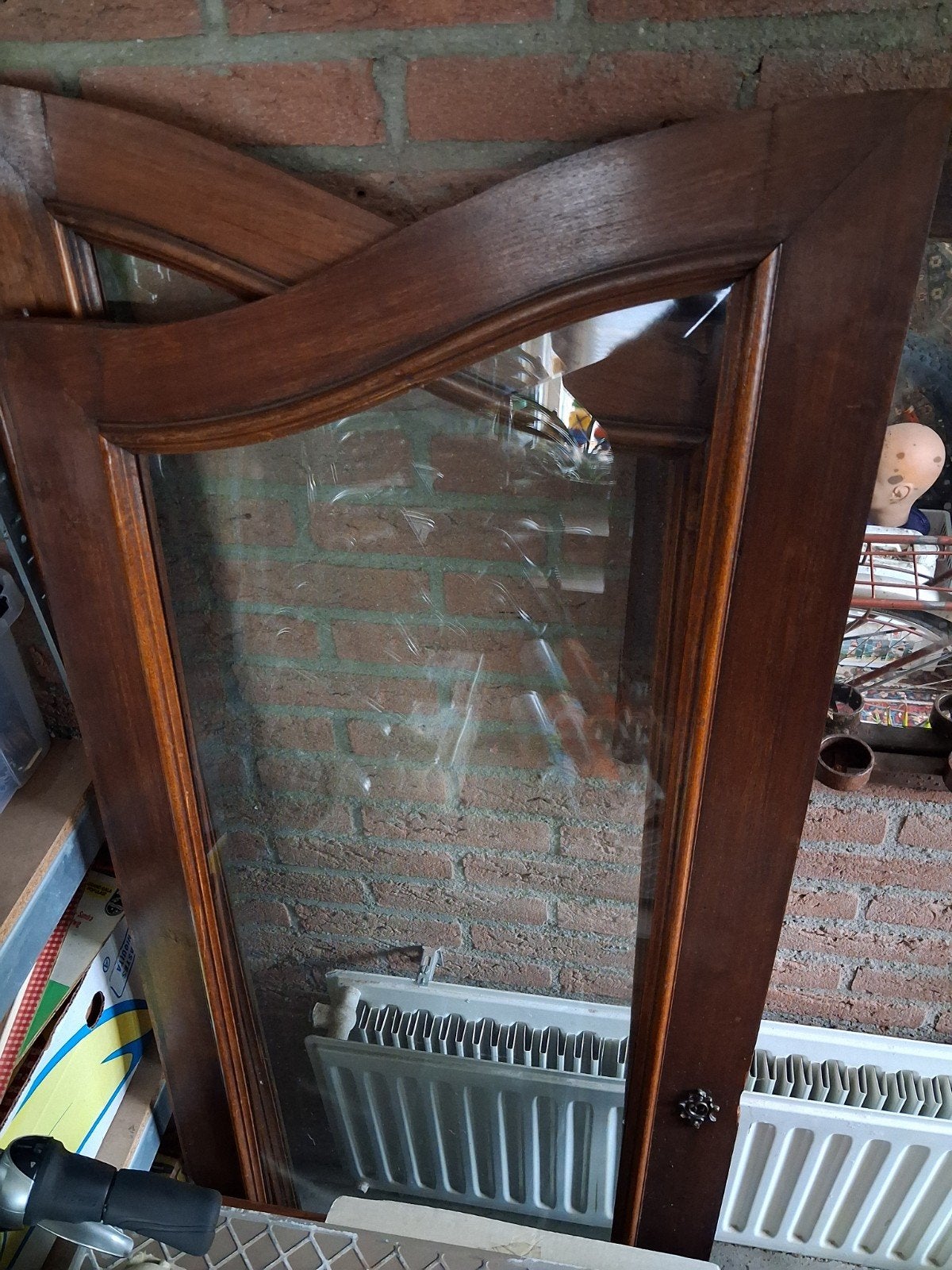 vintage vitrine kast, Ophalen of Verzenden