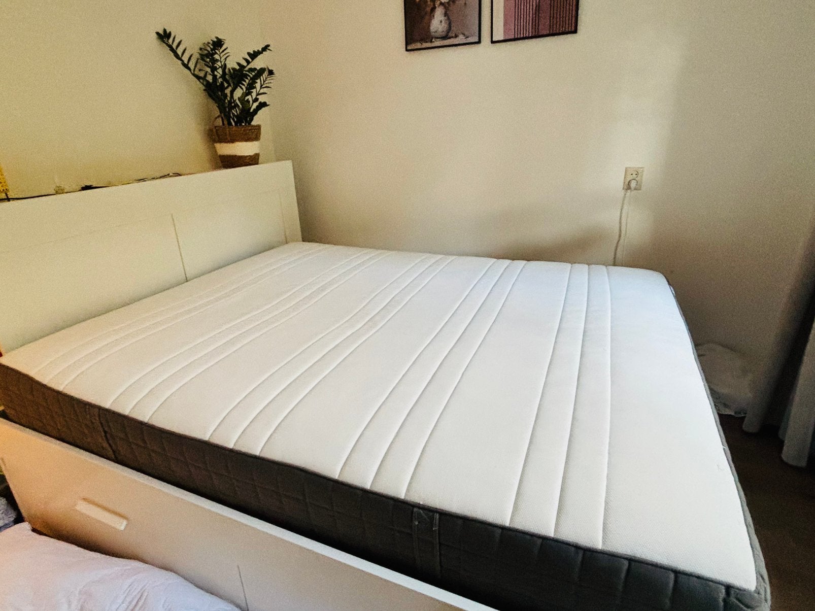 Hovag ikea matras 160 x 200, Ophalen, Gebruikt, Tweepersoons, 200 cm