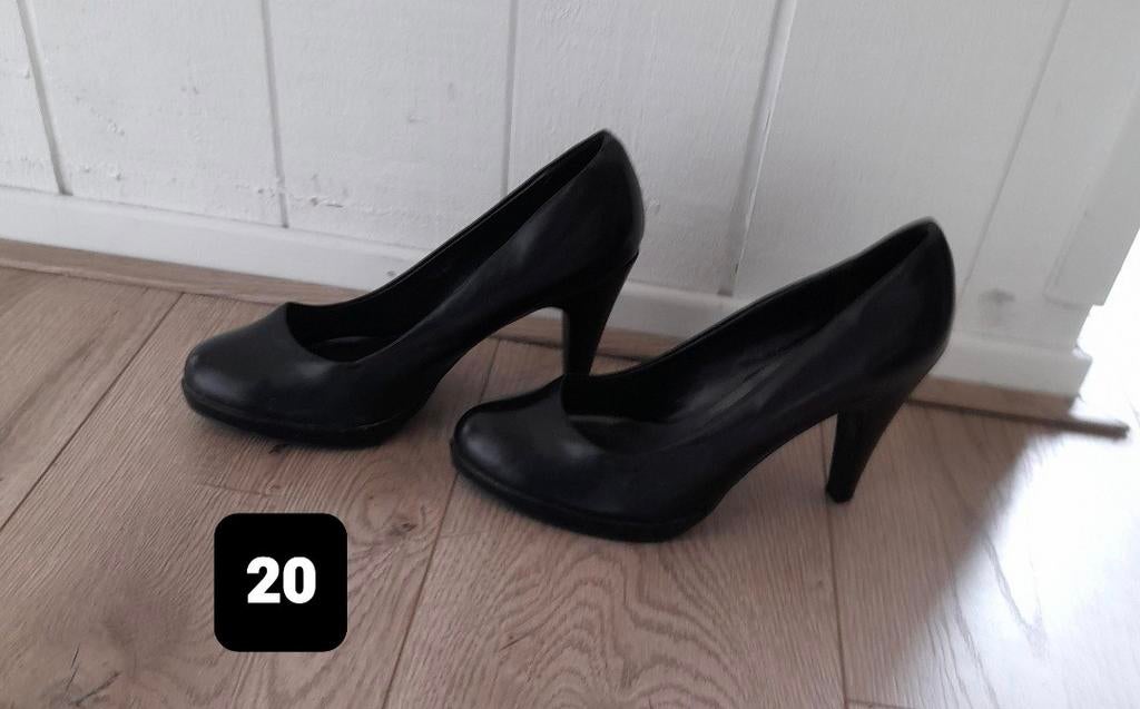 Mooie zwarte Graceland pumps maat 38, Ophalen of Verzenden, Zo goed als nieuw, Zwart