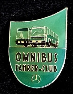 Mercedes- Omnibus Fahrer Club pin, Verzamelen, Ophalen of Verzenden, Nieuw, Transport, Speldje of Pin