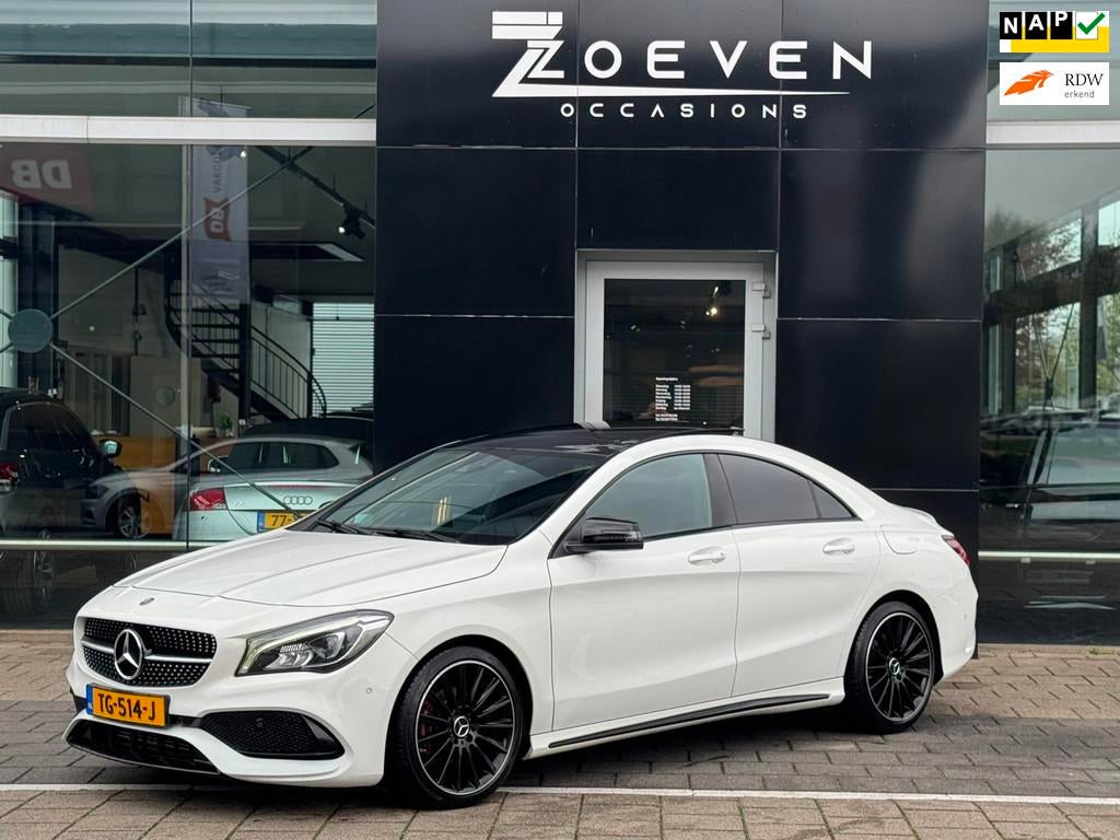 Mercedes-Benz CLA-klasse 180 Ambition/ Pano/ Automaat/H/K, M, Gebruikt, 4 cilinders, 715 kg, Lichtsensor