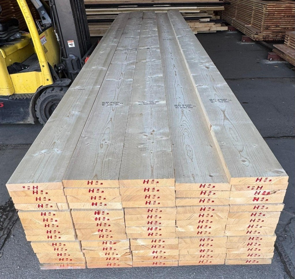 Vuren balken geschaafd 38x235, Ophalen, Nieuw, 250 cm of meer, Balken