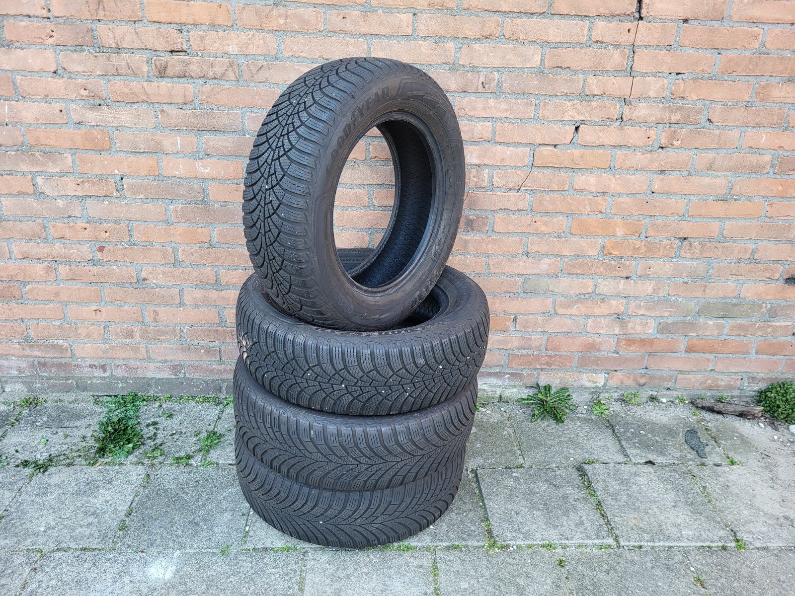 Set banden 195/65R16 95T, Ophalen, Gebruikt