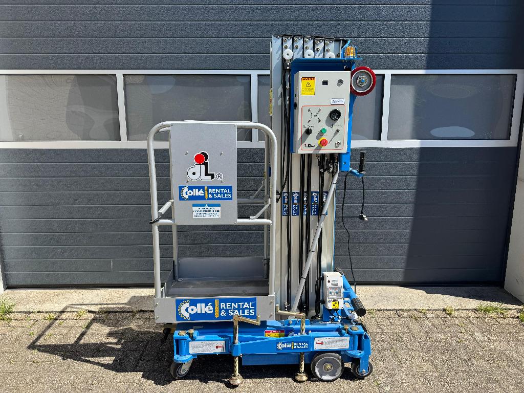 hoogwerker Genie AWP-25S, Ophalen