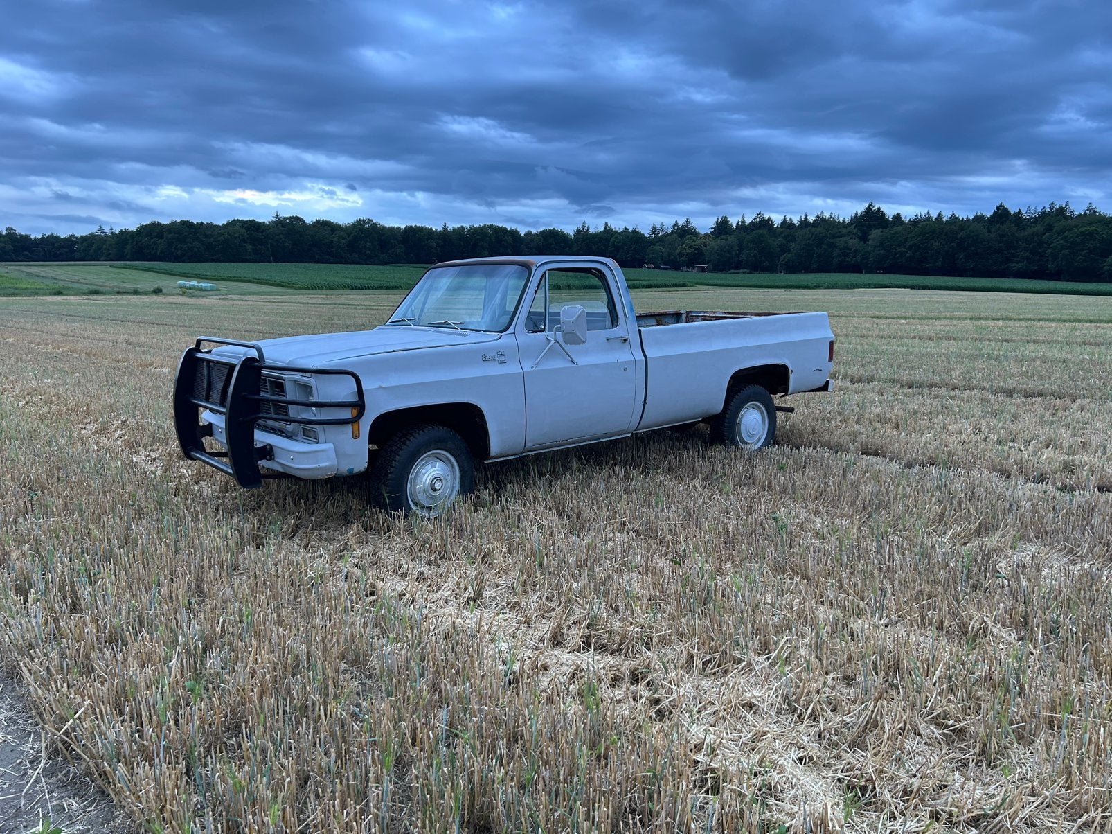 1979 gmc k2500 v8 4x4 handbak, Auto's, Oldtimers, Blauw, Handgeschakeld, Vierwielaandrijving, Particulier