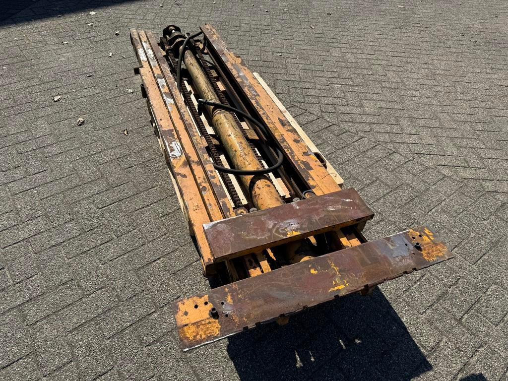 Heftruckmast, Ophalen, Gebruikt