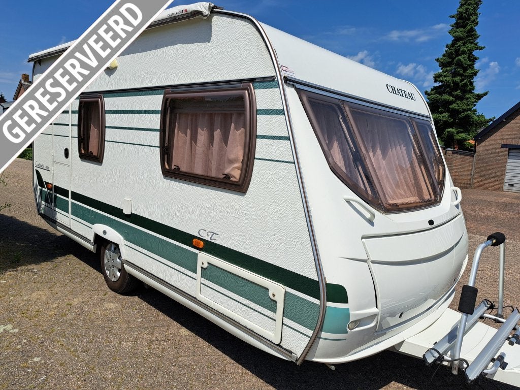 Chateau Calista 430 CT VERKOCHT VERKOCHT, Chateau, Schokbreker, Bedrijf, Treinzit