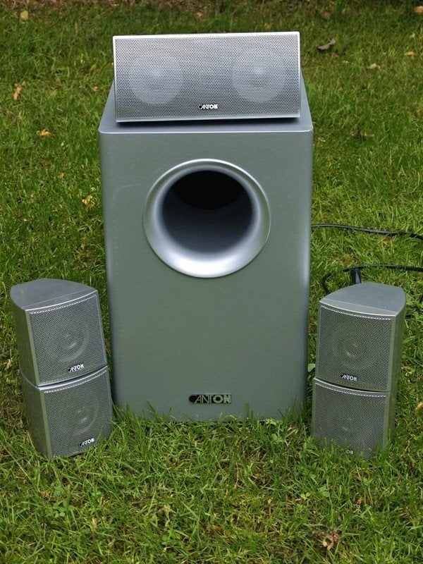 Canton Movie 85 CX 5.1 Luidsprekersysteem, Overige merken, Gebruikt, Ophalen of Verzenden, 60 tot 120 watt