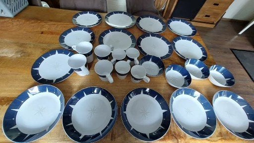 camping boot servies, Ophalen of Verzenden, Gebruikt