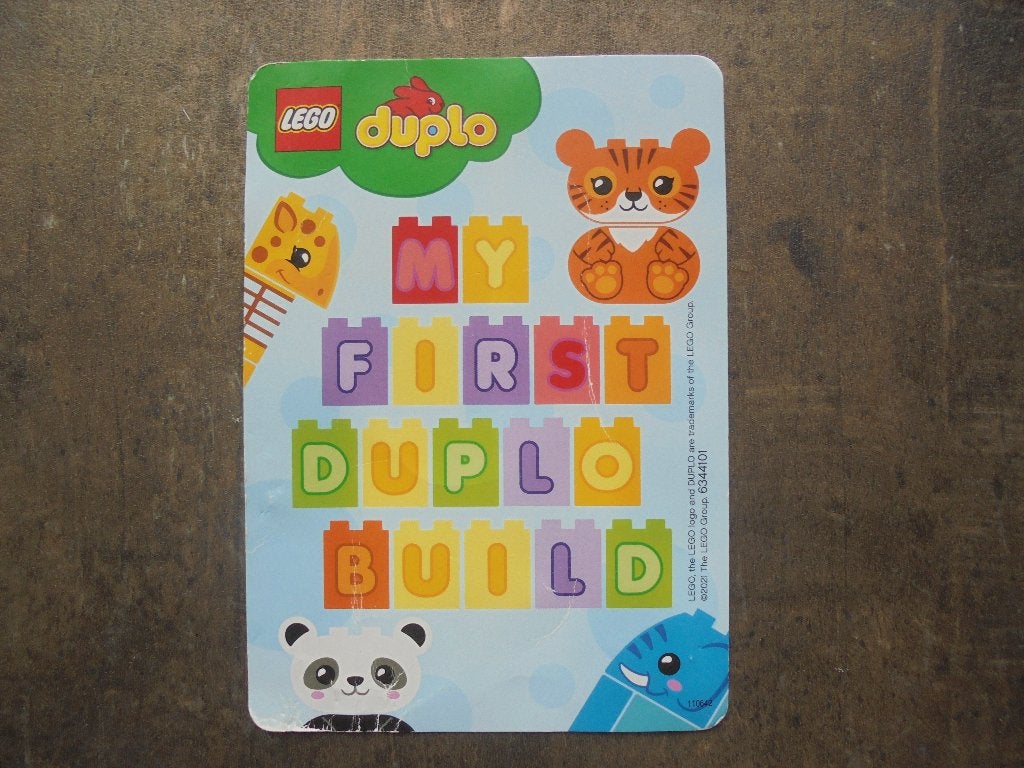 Lego Duplo Building Cards (zie foto's), Kinderen en Baby's, Speelgoed | Duplo en Lego, Ophalen of Verzenden, Gebruikt, Duplo
