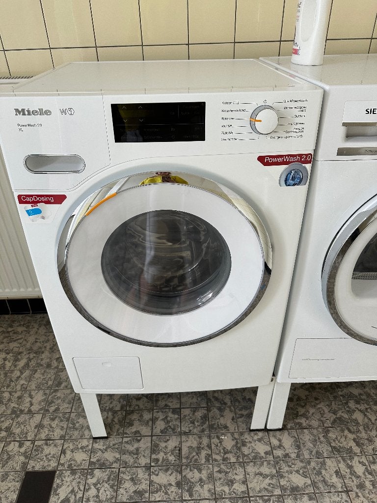 Miele W1 powerwash 2.0 XL Wasmachine, Ophalen, Gebruikt, 8 tot 10 kg, 1600 toeren of meer