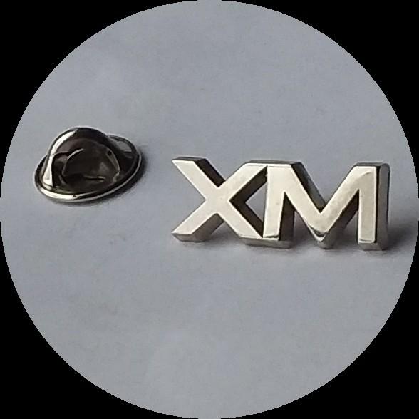 CITROEN XM pin,chroom open, Ophalen of Verzenden, Zo goed als nieuw, Transport, Speldje of Pin