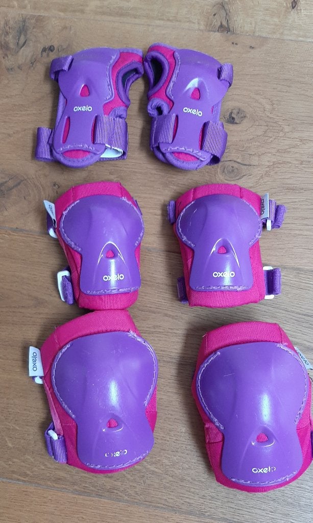 Beschermset kinderen Oxelo 2XS (3-7 jaar), Sport en Fitness, Overige merken, Kinderen, Ophalen of Verzenden, Zo goed als nieuw