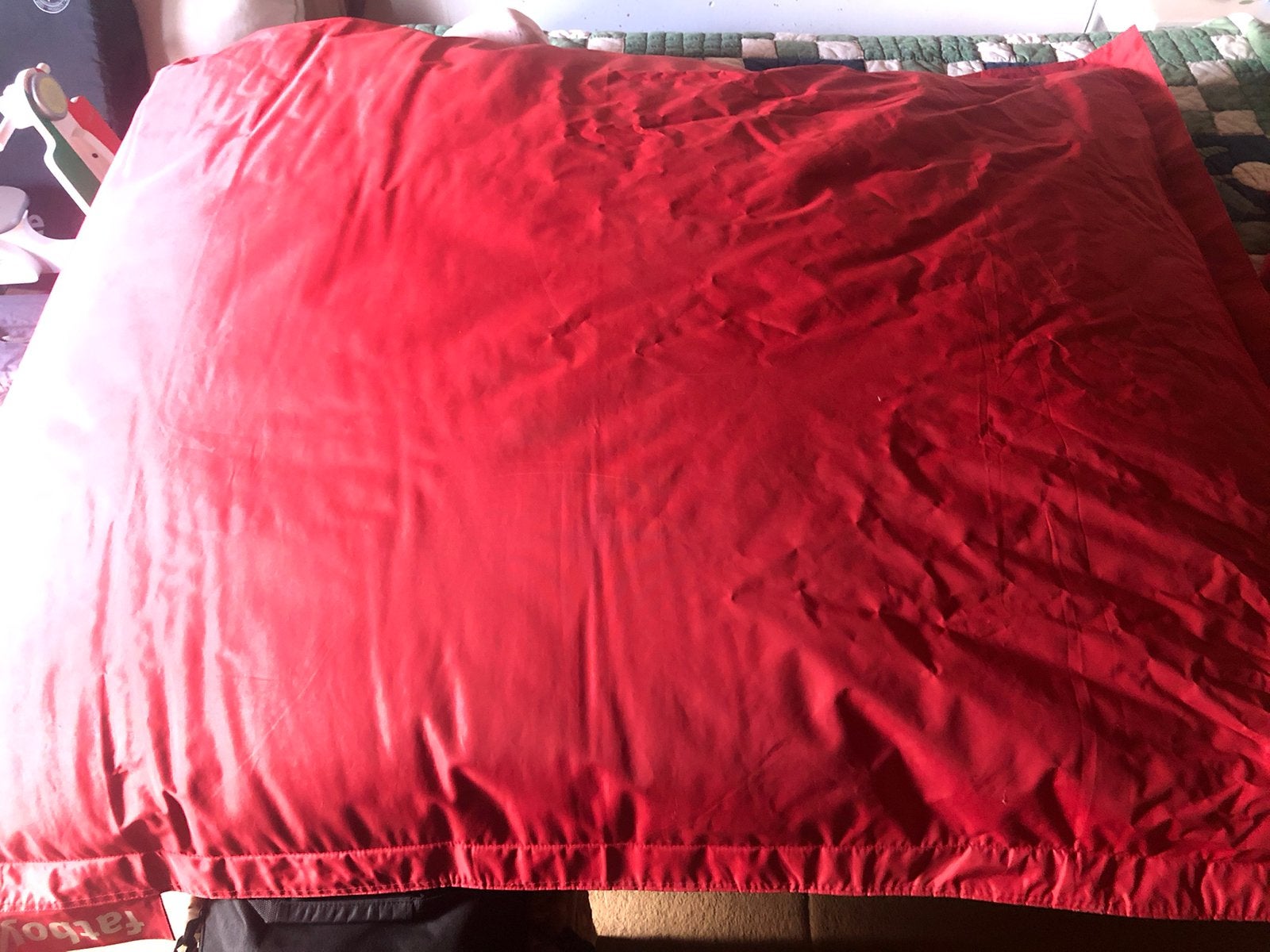 Fatboy zitzak, Huis en Inrichting, Zitzakken, Ophalen, Zo goed als nieuw, Rood