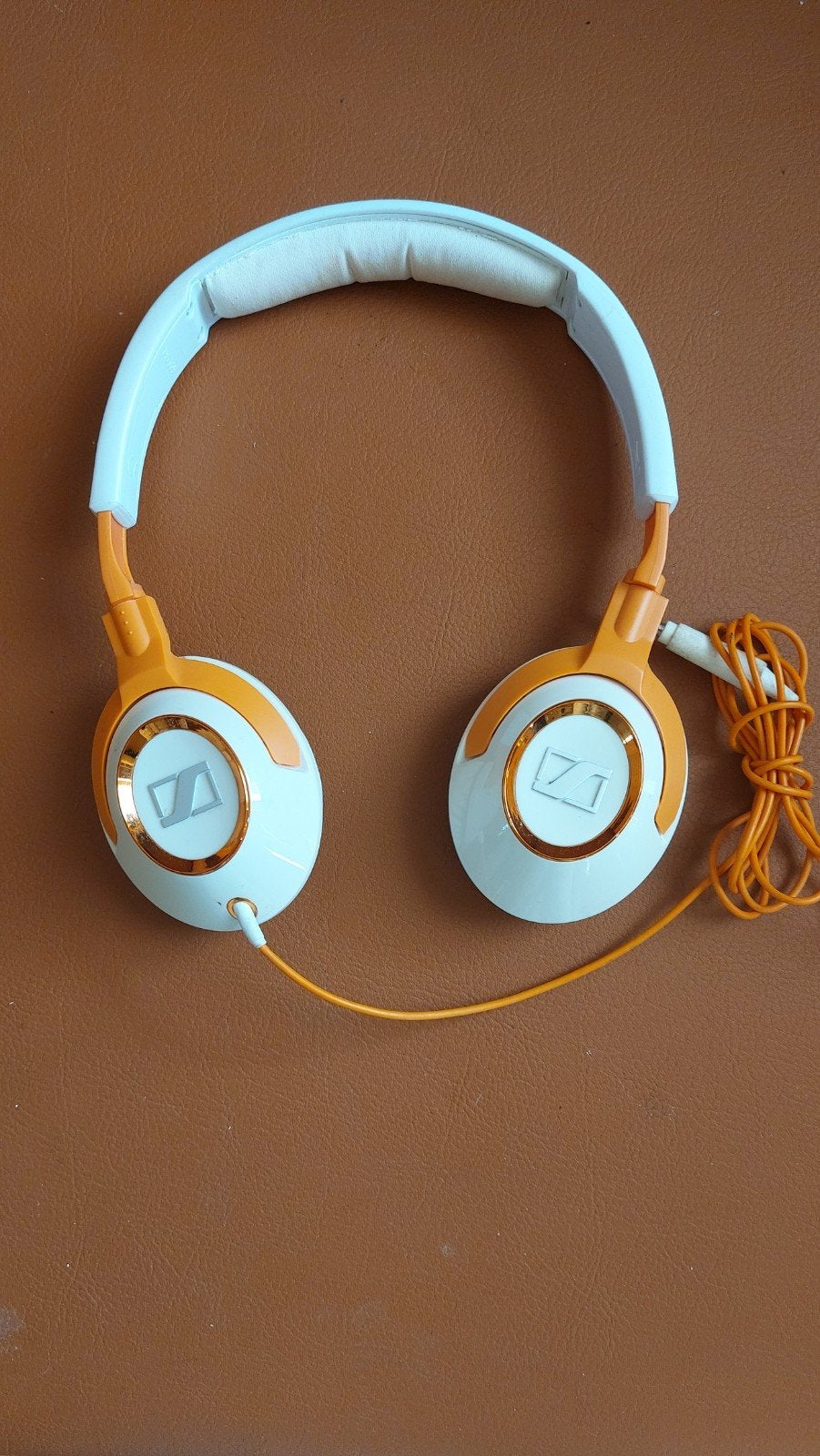 Sennheiser Hoofdtelefoon - Wit/Oranje - Bedraad