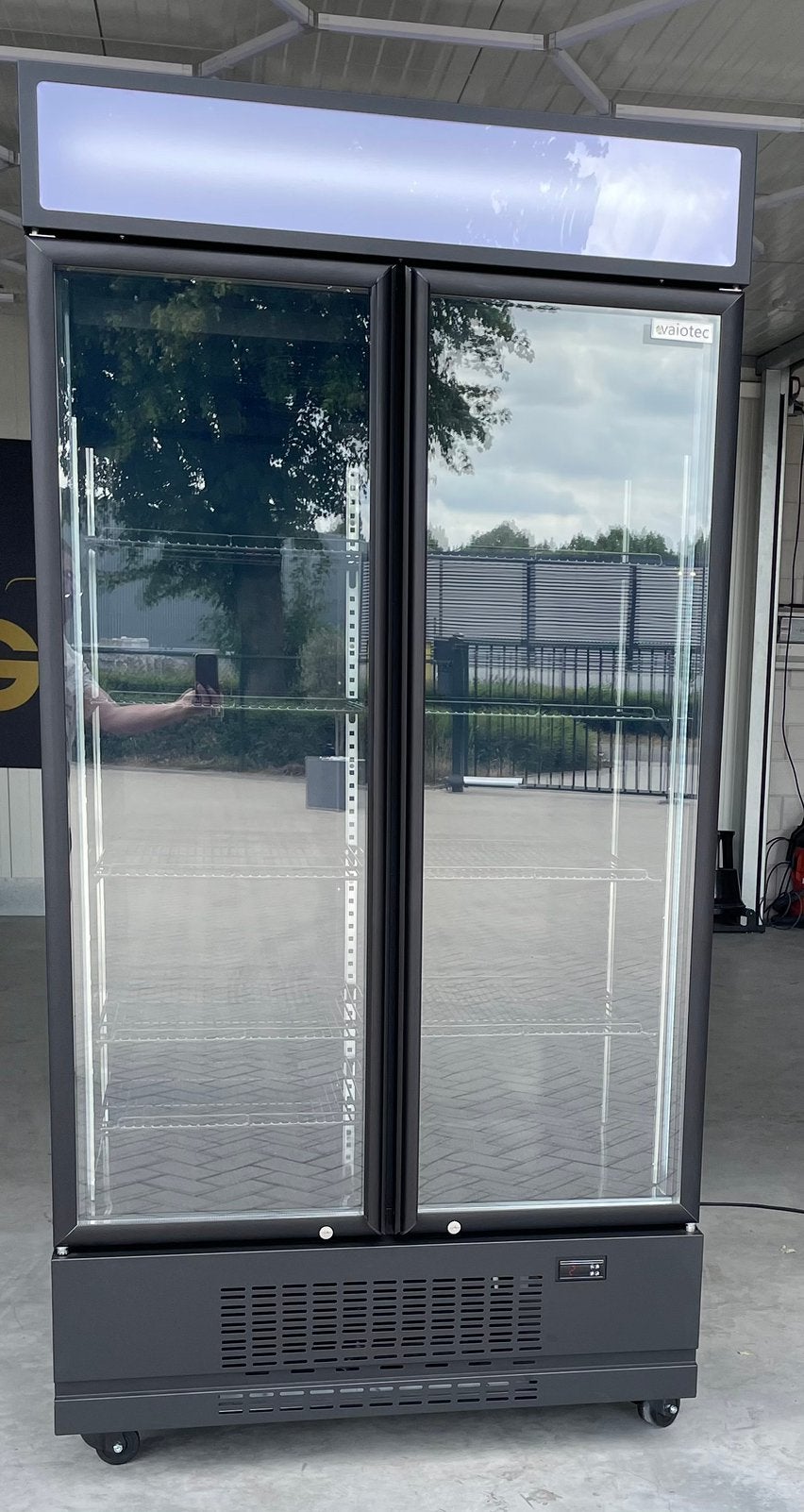 Dubbeldeurs Vaiotec horeca koelkast., Ophalen, Zonder vriesvak, 200 liter of meer, 60 cm of meer