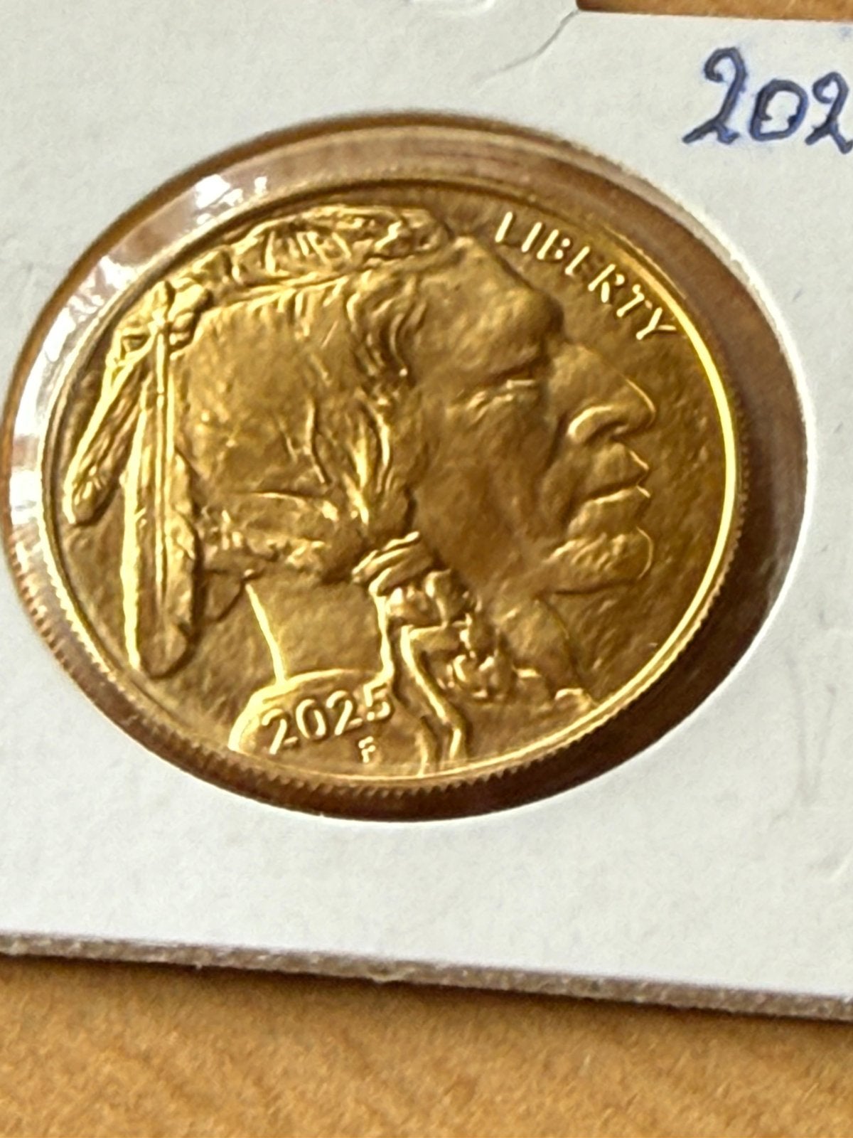 Gouden Buffalo 2025, Ophalen of Verzenden, Goud