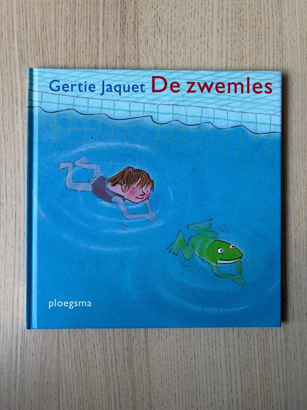 Gertie Jaquet - De zwemles (Ploegsma), Ophalen of Verzenden, Zo goed als nieuw, Fictie algemeen