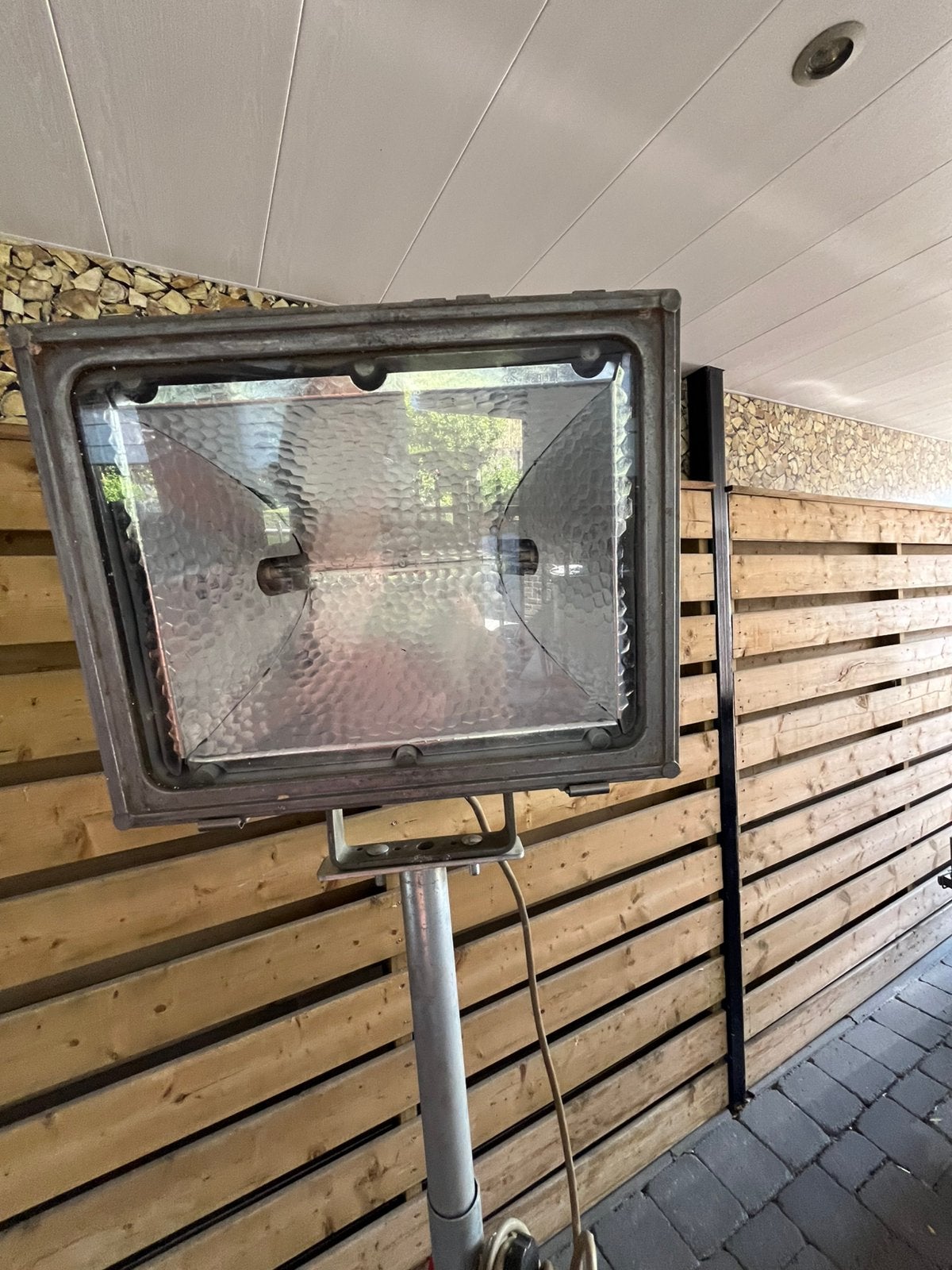 Bouwlamp 1000 watt op statief, Ophalen, Zo goed als nieuw, 500 watt of meer