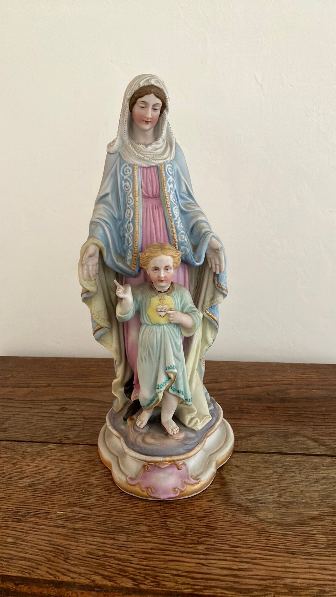 Maria beeldje, Ophalen of Verzenden, Gebruikt, Beeld(je)