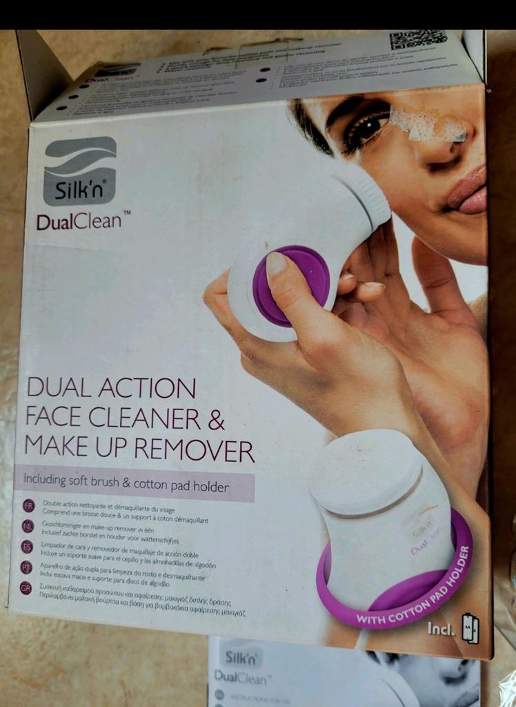 Silk'n DualClean Gezichtsreiniger & Make-up Remover, Ophalen of Verzenden, Nieuw, Gehele gezicht, Reiniging
