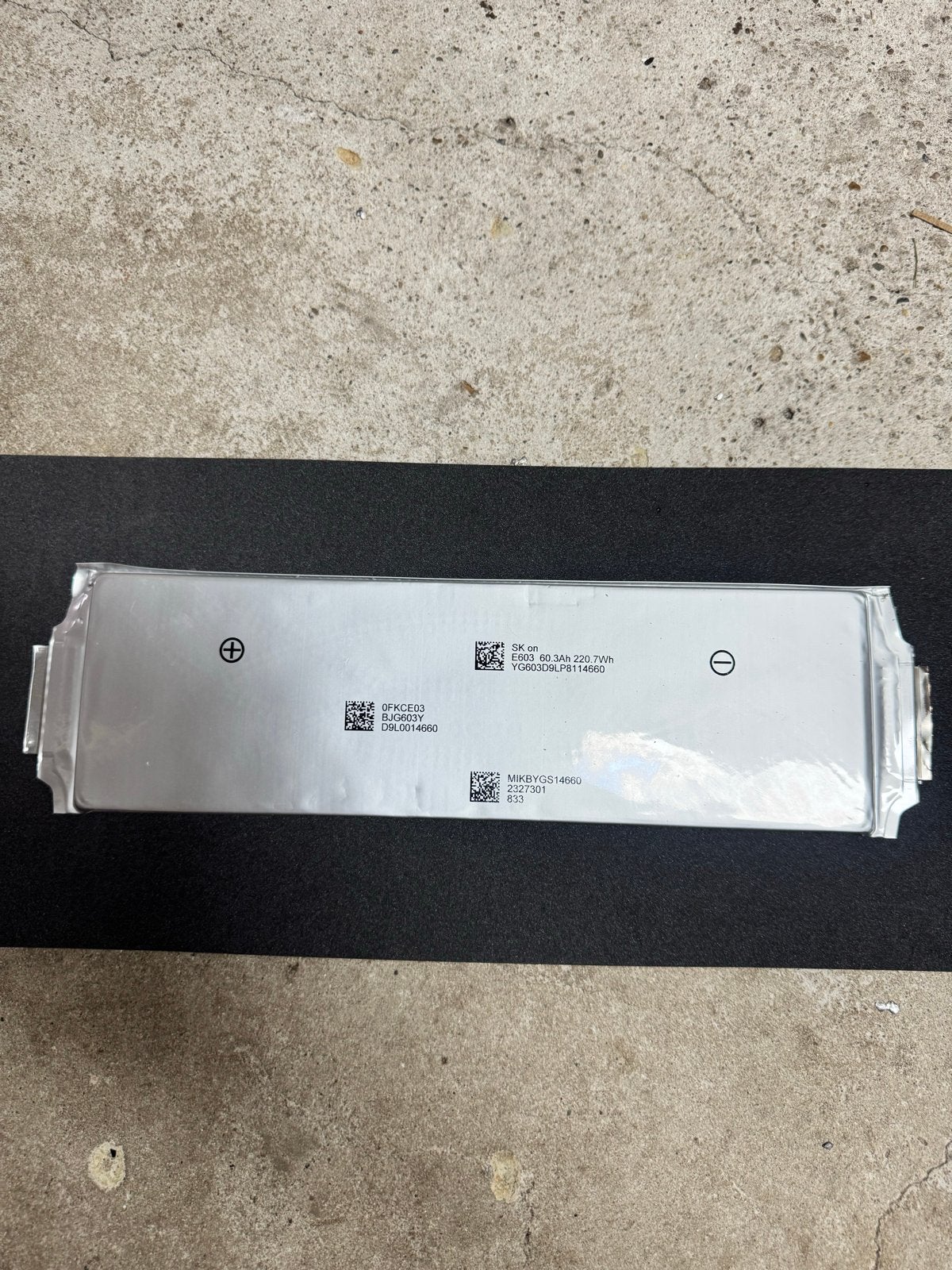 lithium-polymeer (LiPo)  60.3Ah 220.7Wh, Ophalen, Nieuw, Oplaadbaar