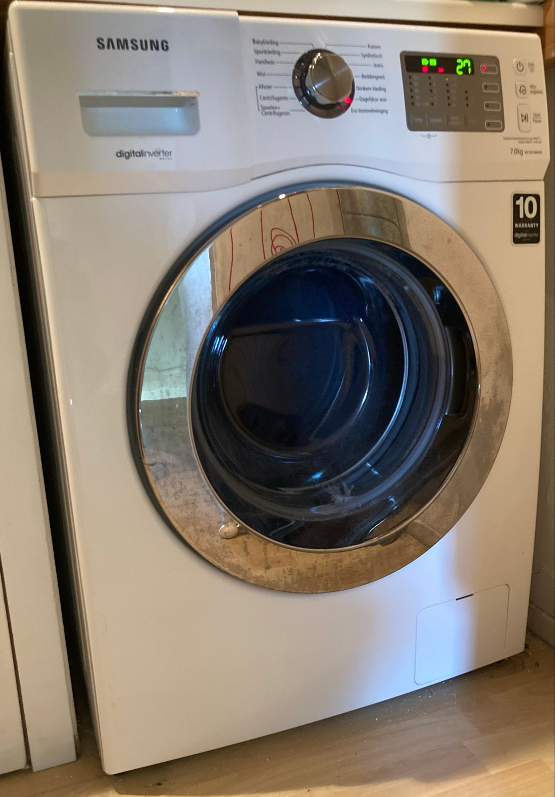 Samsung WF702Y4BKWQ Wasmachine - 7kg, Gebruikt, Ophalen of Verzenden, 85 tot 90 cm, 1200 tot 1600 toeren