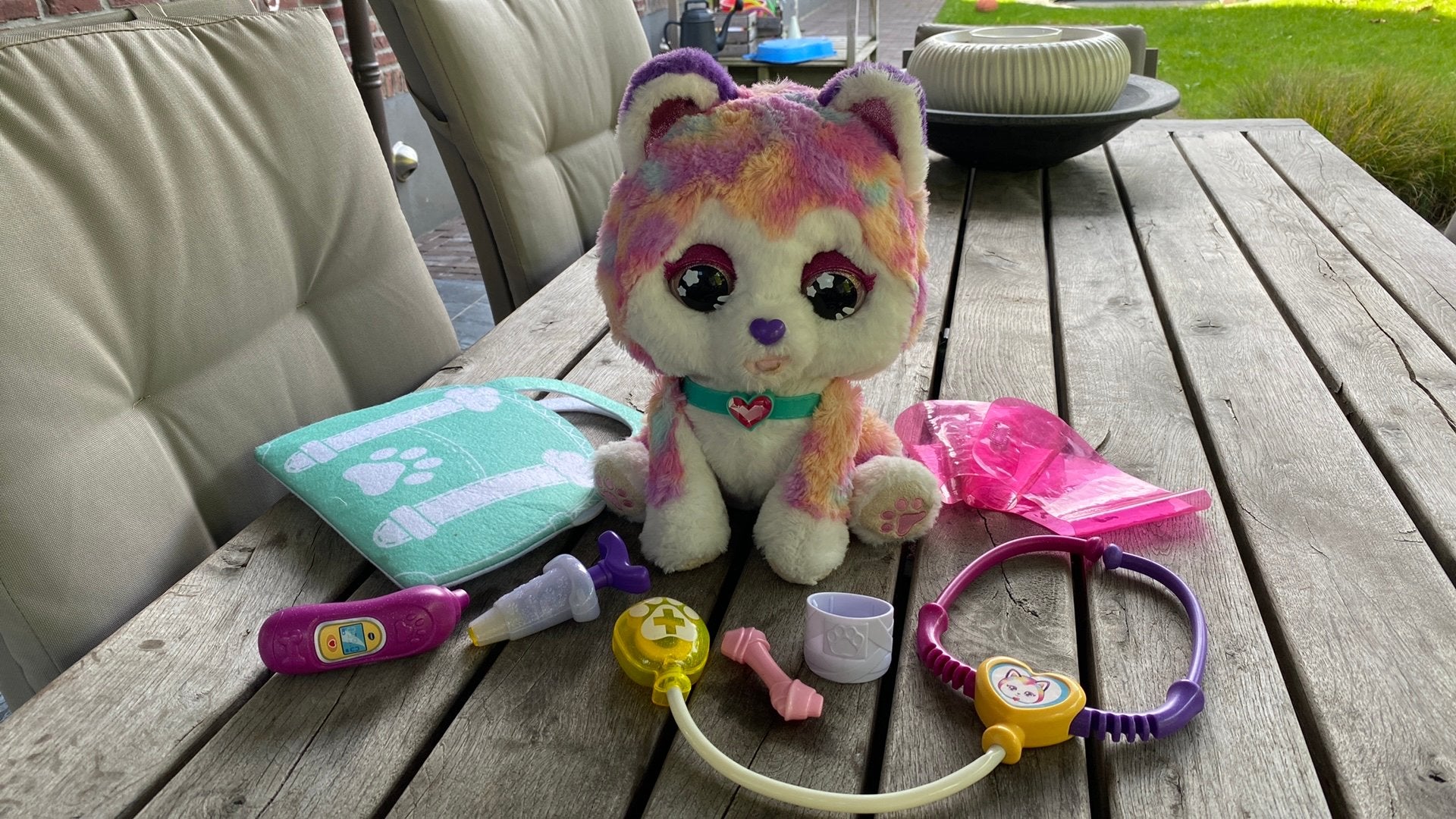 VTech Maxime interactieve puppy met dierenarts, Ophalen of Verzenden, Zo goed als nieuw
