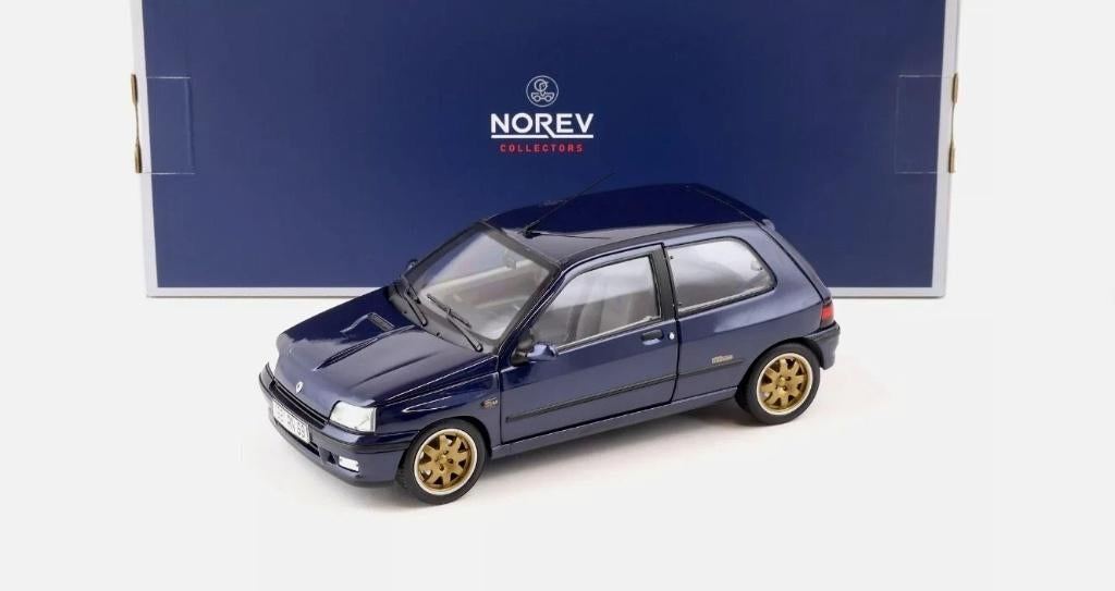 Renault Clio Williams 1993 - 1:18 - Norev, 70-72 avenue de Bohlen 69120 Vaulx-en-Velin, Auto, Norev, Ophalen of Verzenden