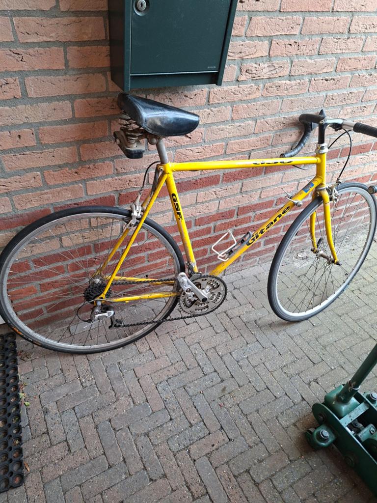 Gitane wielrenfiets, Fietsen en Brommers, Fietsen | Racefietsen, Aluminium, Meer dan 20 versnellingen, 53 tot 57 cm, Ophalen