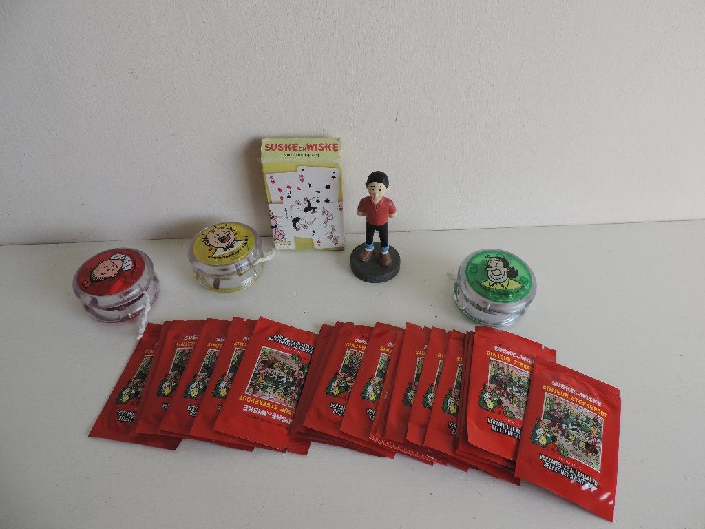 suske en wiske diverse, Verzamelen, Stripfiguren, Ophalen of Verzenden, Suske en Wiske, Gebruikt, Boek of Spel