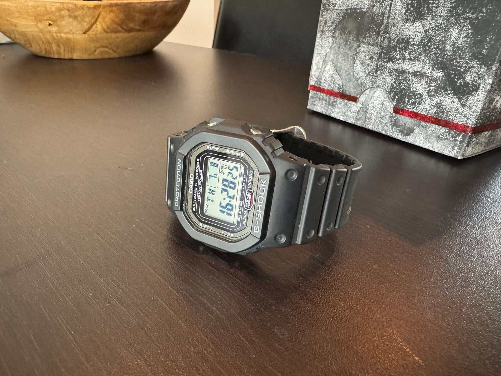 Casio G-SHOCK GW-5000U-1, Ophalen of Verzenden, Zo goed als nieuw, Kunststof, Casio