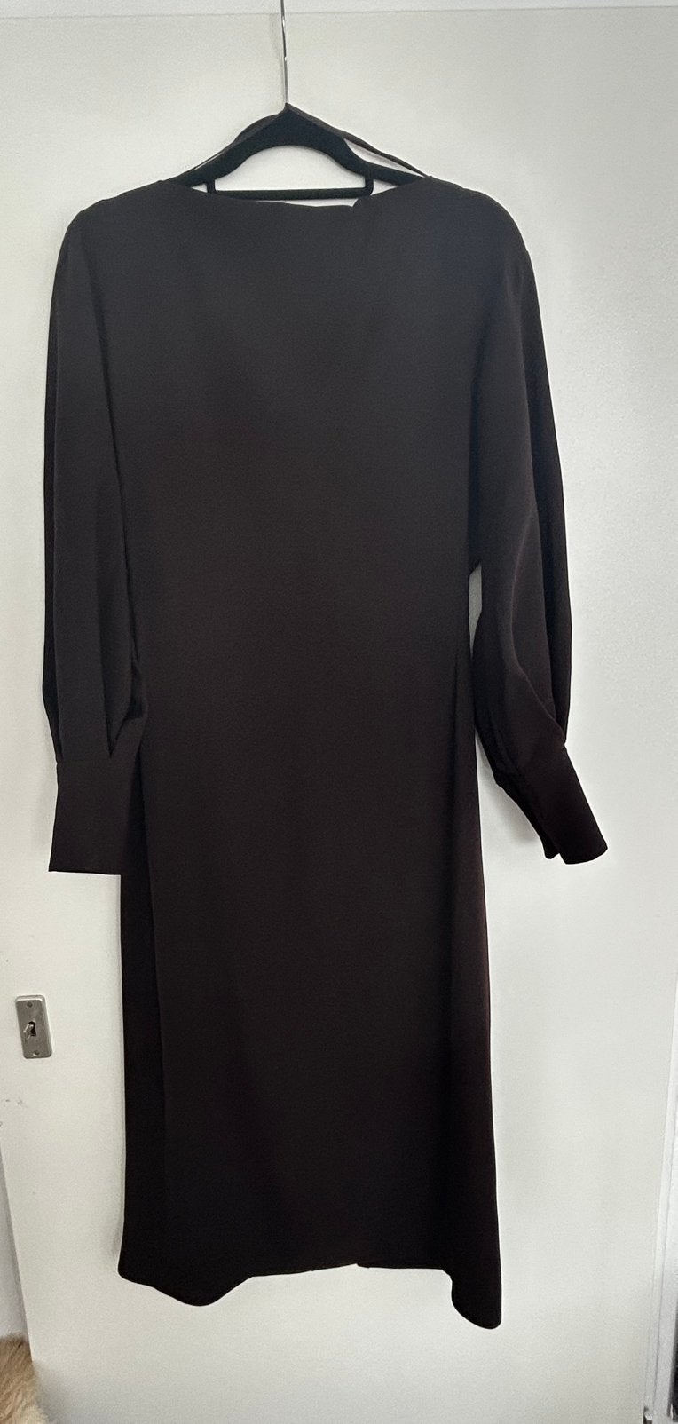Cos jurk, Maat 38/40 (M), Bruin, Ophalen of Verzenden, Zo goed als nieuw