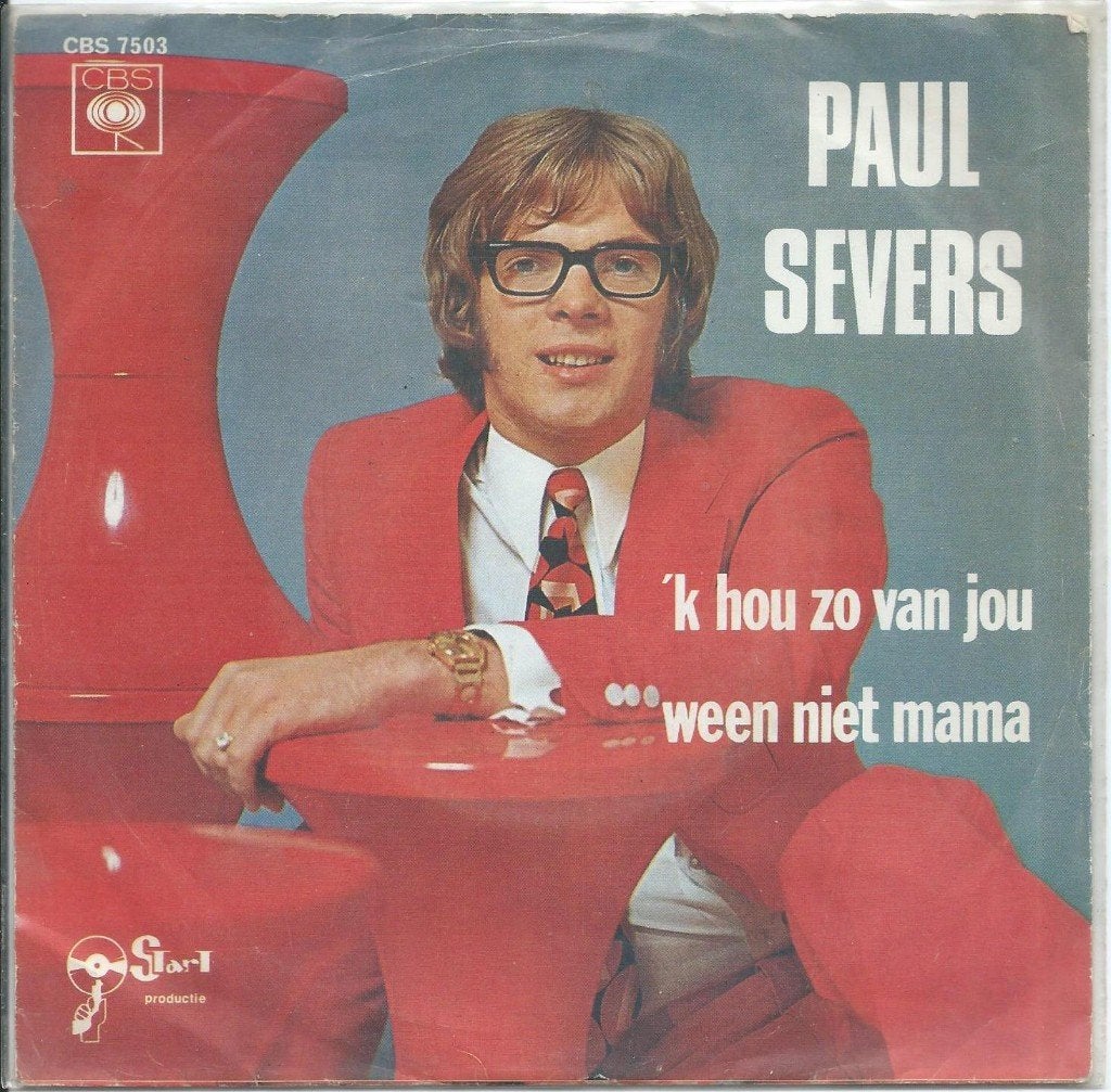 Vinyl Single Paul Severs, Ophalen of Verzenden, Gebruikt, Nederlandstalig
