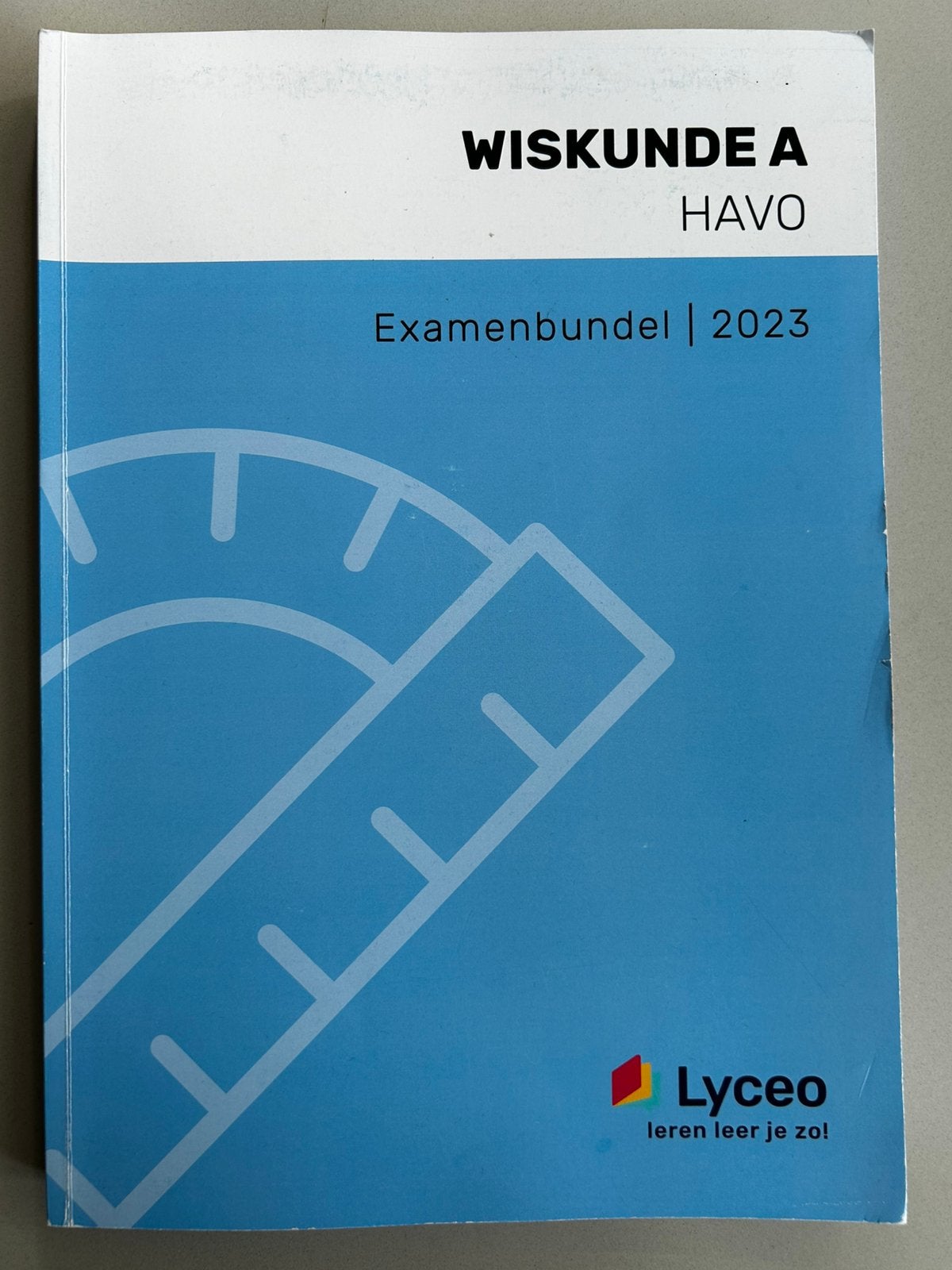 Wiskunde A Havo Examenbundel 2023, Boeken, Schoolboeken, Ophalen of Verzenden, Gelezen, HAVO, Wiskunde A