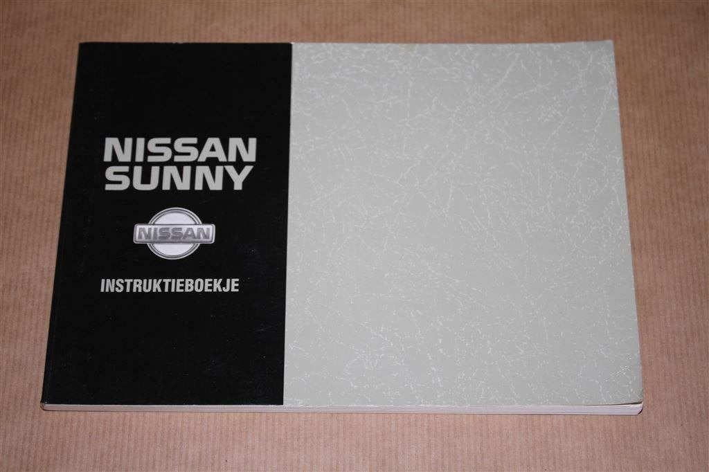 Nissan Sunny - Instruktieboekje 1992, Ophalen of Verzenden