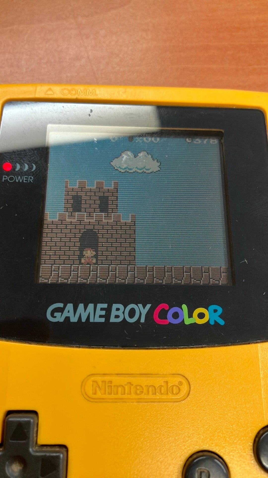 Originele Nintendo Game Boy Color + Super Mario Bros. Deluxe, Ophalen of Verzenden, Zo goed als nieuw, Game Boy Color