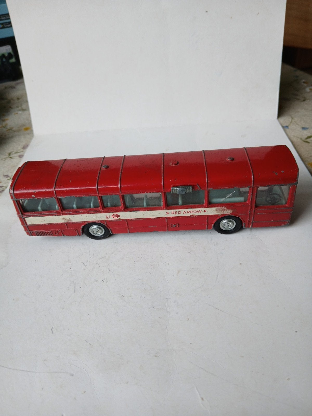 AEC single deck bus. Dinky toys,  mist deuren, Ophalen of Verzenden, Gebruikt, Dinky Toys