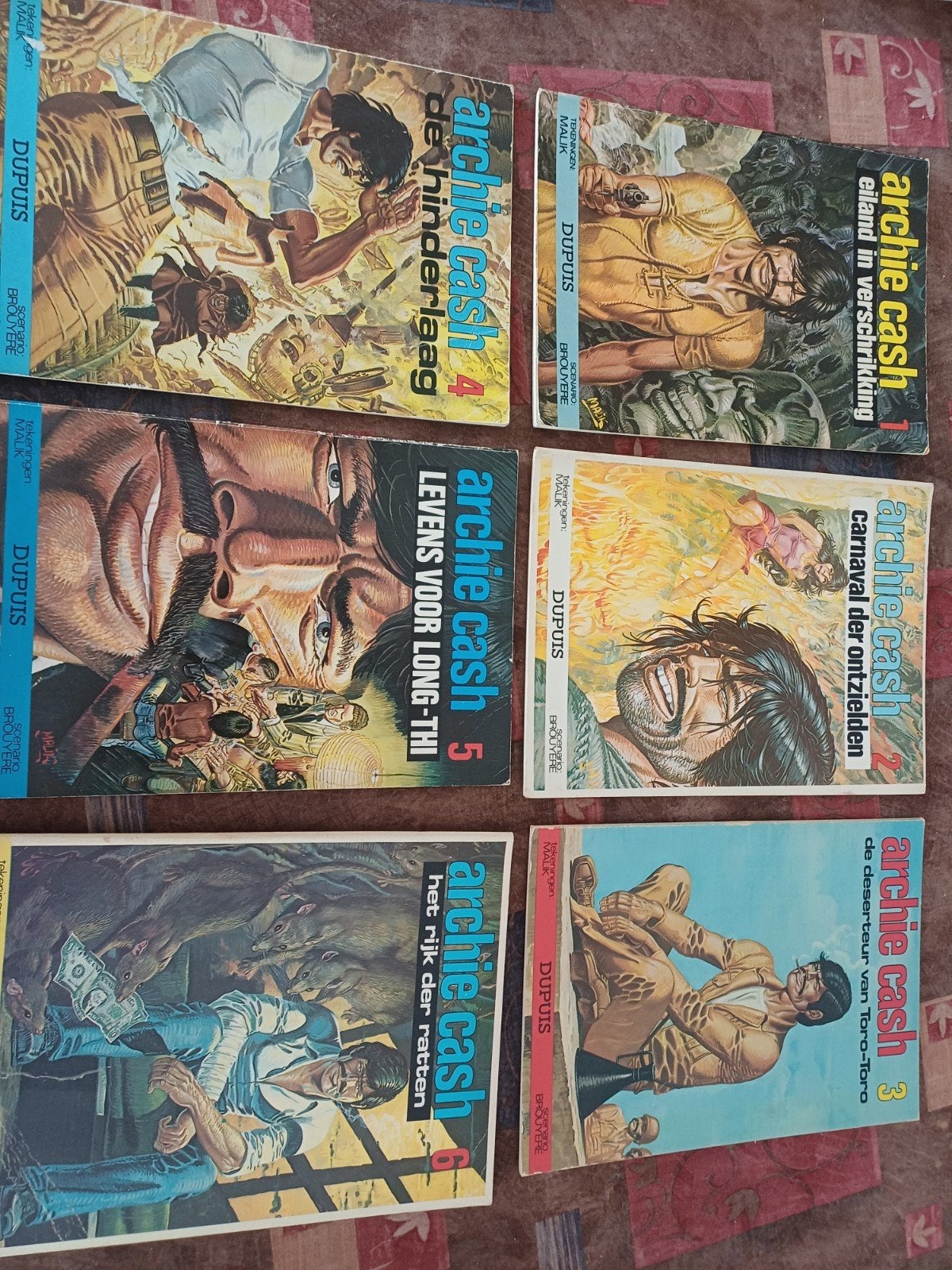 ARCHIE CASH, Complete serie of reeks, Ophalen of Verzenden