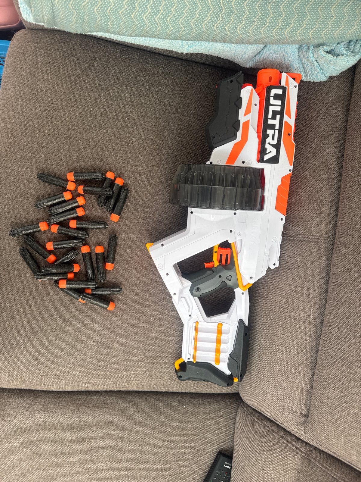 Nerf Ultra One Blaster met Darts, Ophalen of Verzenden, Gebruikt, Jongen of Meisje