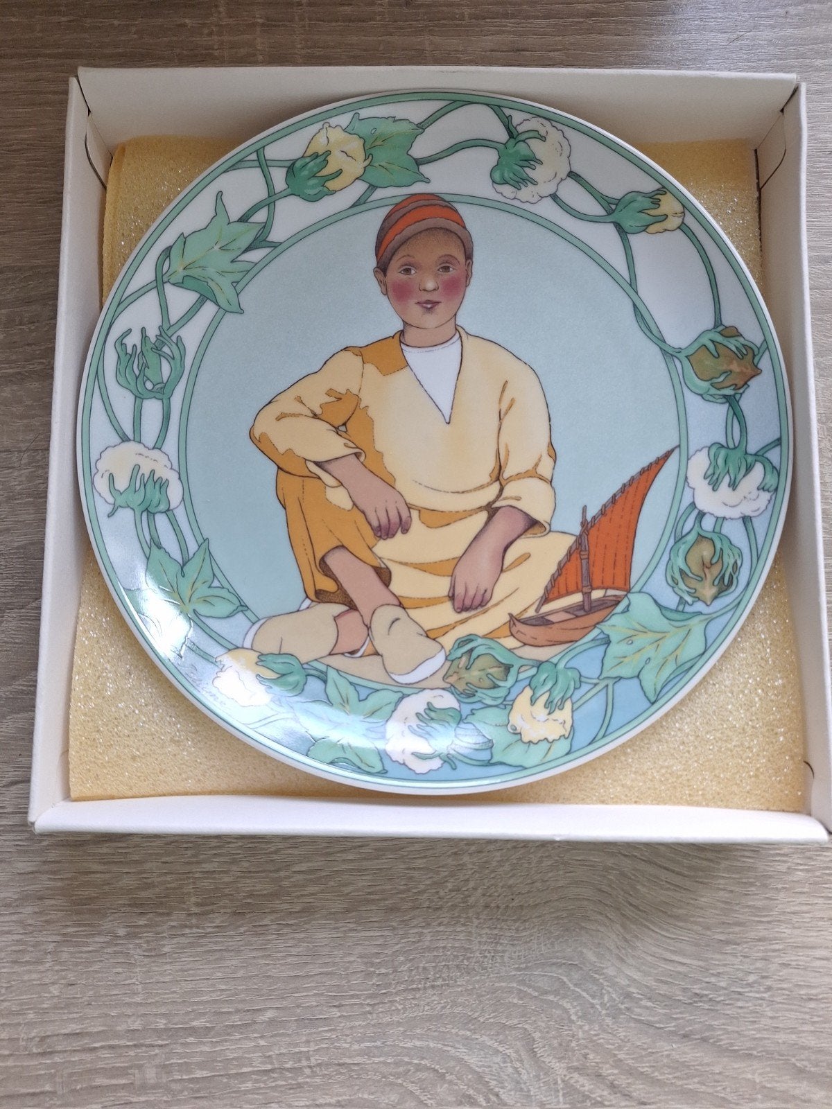 UNICEF Villeroy & Boch sierbord Egypte, Ophalen