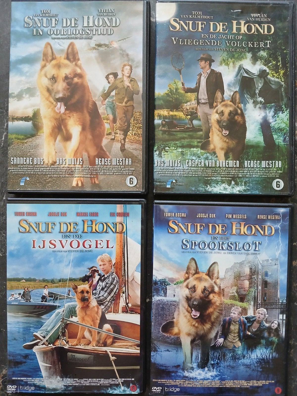 snuf de hond dvd's ( zie prijzen in beschrijving), Alle leeftijden, Ophalen of Verzenden, Zo goed als nieuw